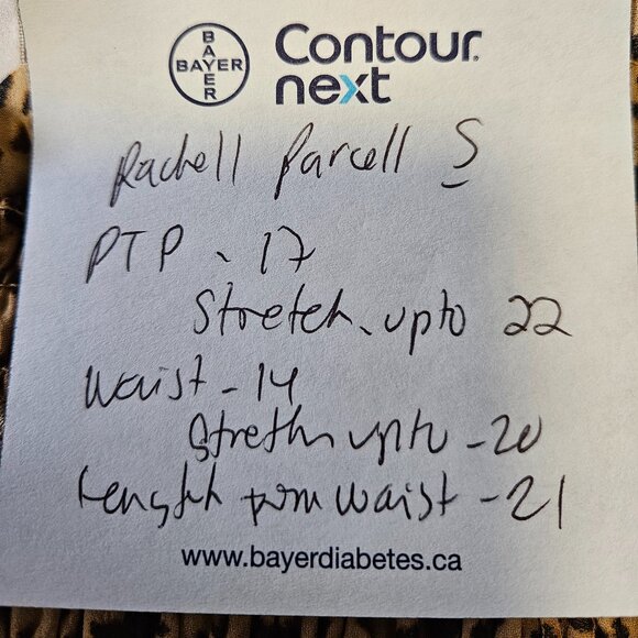 NWT Rachel Parcell Animal Print Dress Size 6 - Picture 15 of 16